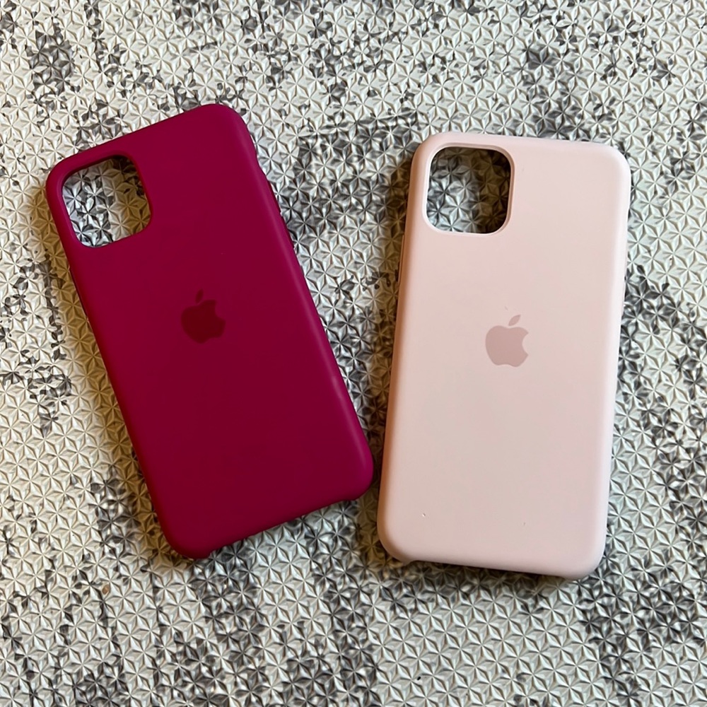 2 iPhone cases and glass screen protector for 11 Pro
